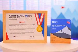 喜报！乐鱼（中国）一站式服务平台集团荣膺“2024极帜奖—最佳人力资源管理项目”奖